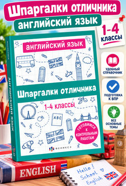 Справочное издание для детей. Серия "Шпаргалки отличника. Готовимся к ВПР арт. 67689 АНГЛИЙСКИЙ ЯЗЫК